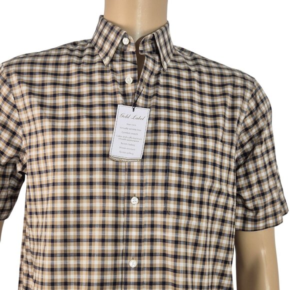 Roundtree & Yorke Other - Roundtree & Yorke Gold Label Men's Shirt Size S Short Sleeve Button Up  (01)